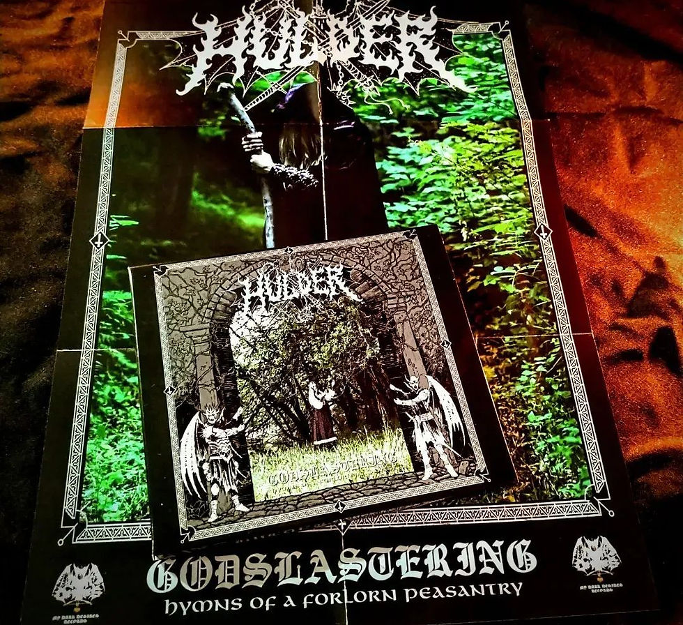 Thumbnail: HULDER – Godslastering: Hymns Of A Forlorn Peasantry (CD) Jewel Case w/Slipcover
