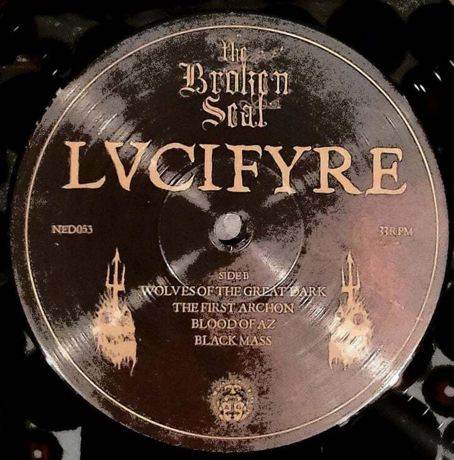 Thumbnail: LVCIFYRE - The Broken Seal (LP) Black Gatefold Vinyl