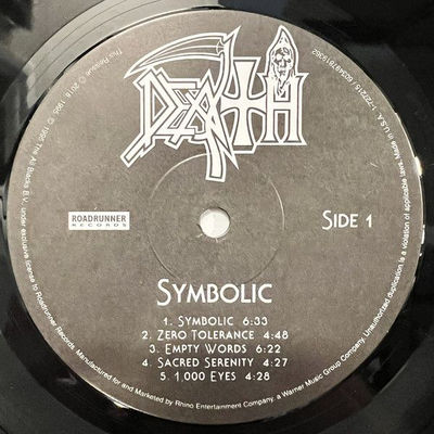 Thumbnail: DEATH - Symbolic (LP) Black Vinyl (2025 Re-issue)