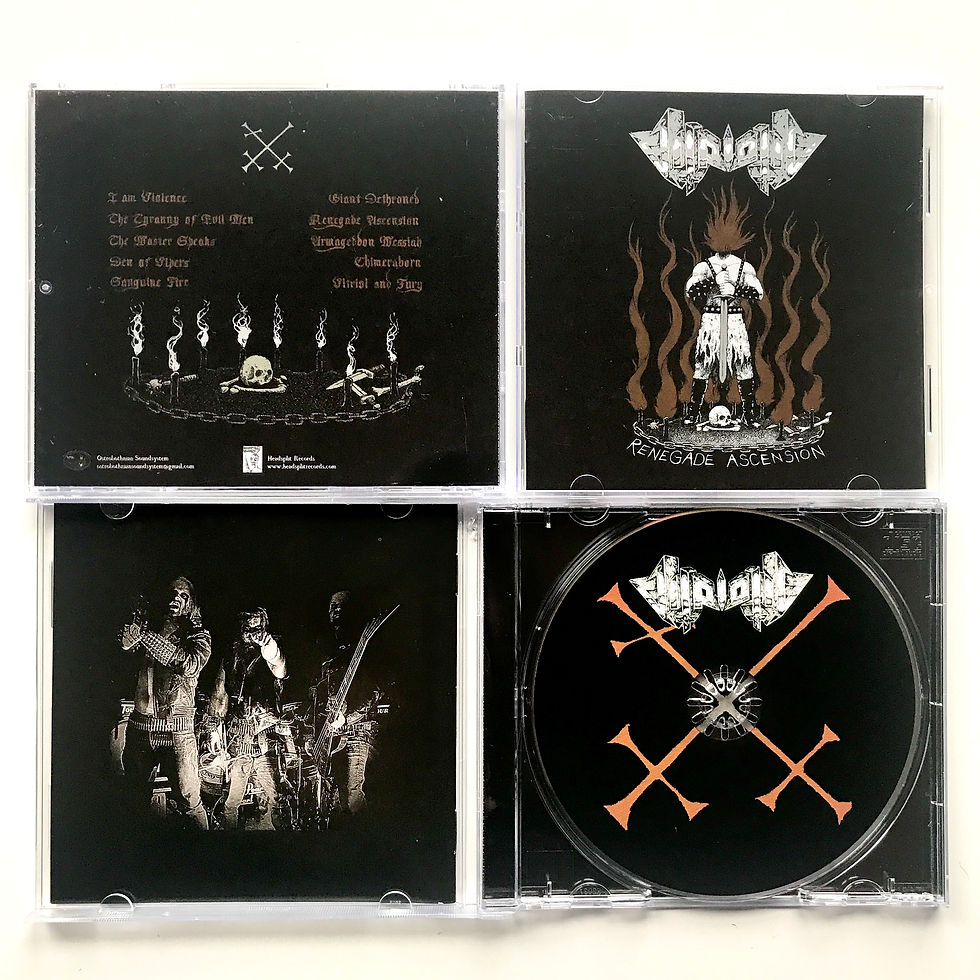 Thumbnail: VITRIOLIC - Renegade Ascension (CD) Jewel Case