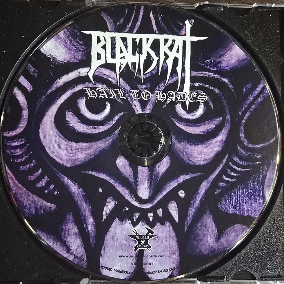 Thumbnail: BLACKRAT - Hail To Hades (CD) Jewel Case