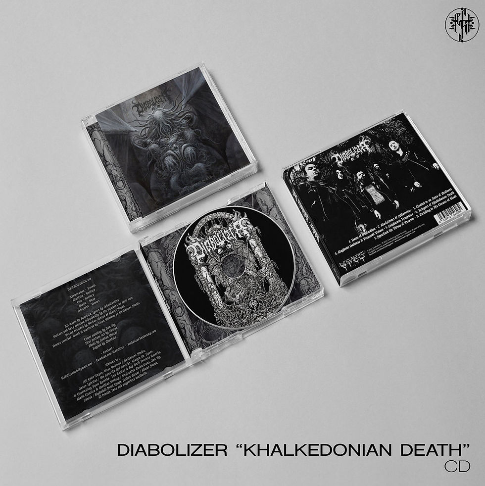 Thumbnail: DIABOLIZER – Khalkedonian Death (CD) Jewel Case