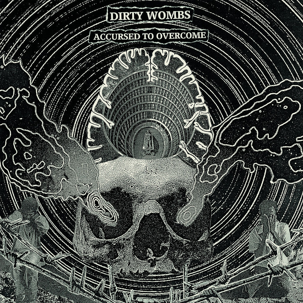 Thumbnail: DIRTY WOMBS - Accursed To Overcome (LP) Black Vinyl