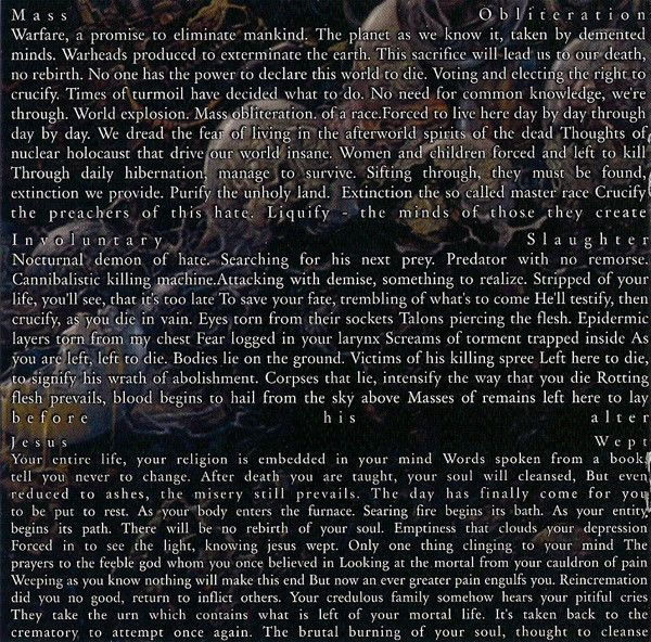 Thumbnail: SUFFOCATION - Effigy Of The Forgotten + Human Waste (CD) Jewel Case