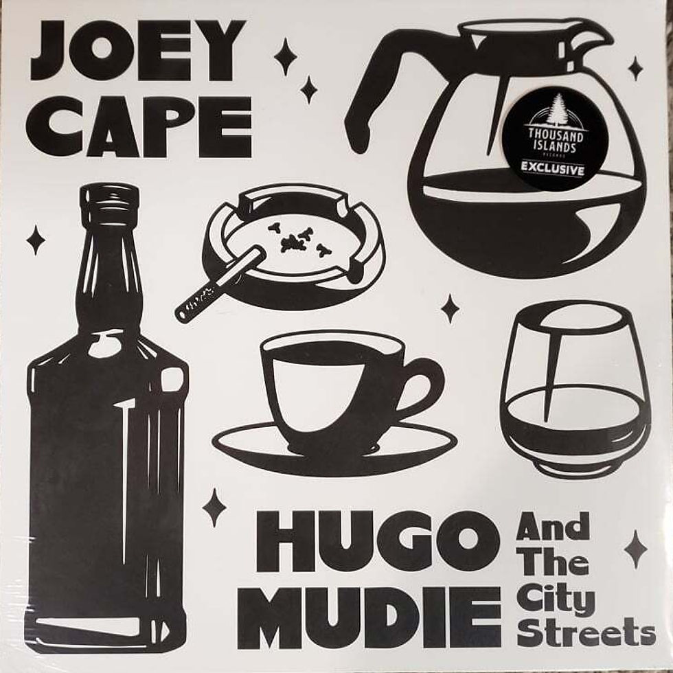 Thumbnail: JOEY CAPE - Split with HUGO MUDIE And The City Streets (LP)
