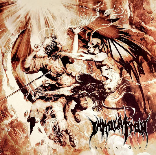 Thumbnail: IMMOLATION - Acts Of God (2XLP) Crystal Clear w/Gold Splatter Gatefold Vinyl