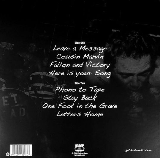 Thumbnail: GET DEAD – Letters Home (Re-issue LP) Black Vinyl