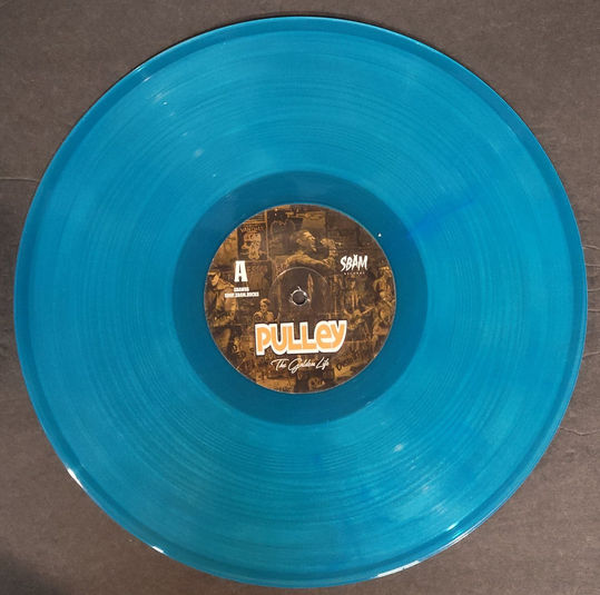 Thumbnail: PULLEY – The Golden Life (LP) Transparent Aqua Blue w/Dark Blue Swirl Vinyl