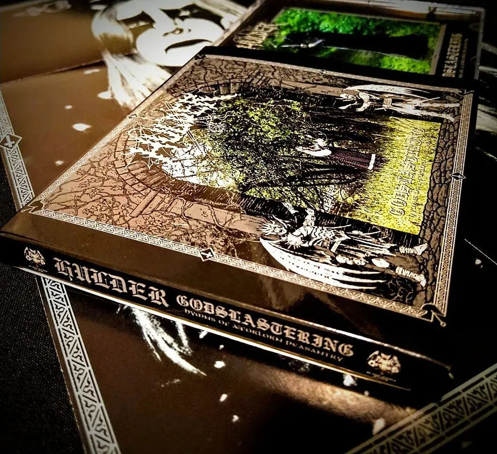 Thumbnail: HULDER – Godslastering: Hymns Of A Forlorn Peasantry (CD) Jewel Case w/Slipcover