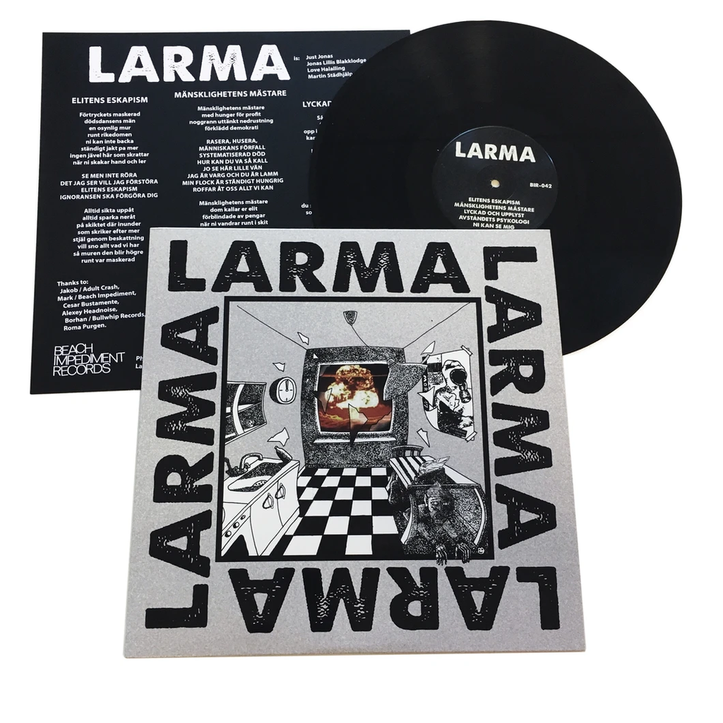 LARMA (Sweden) - (Self-Titled) (LP) Black Vinyl