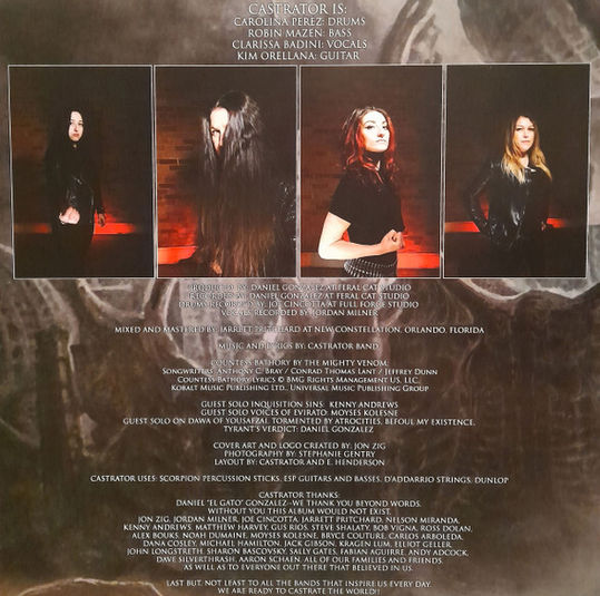 Thumbnail: CASTRATOR - Defiled In Oblivion (LP) Black Vinyl