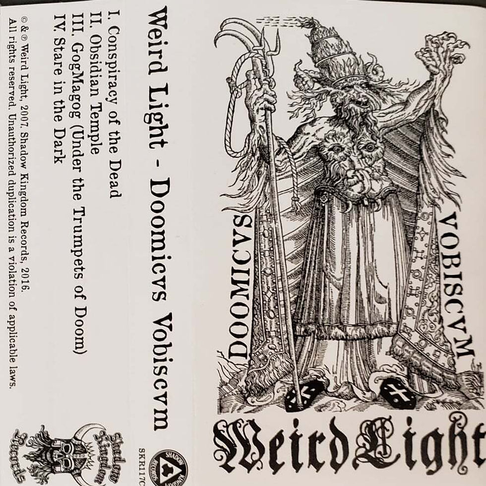 Thumbnail: Weird Light - Doomicvs Vobiscvm (Cassette Tape)