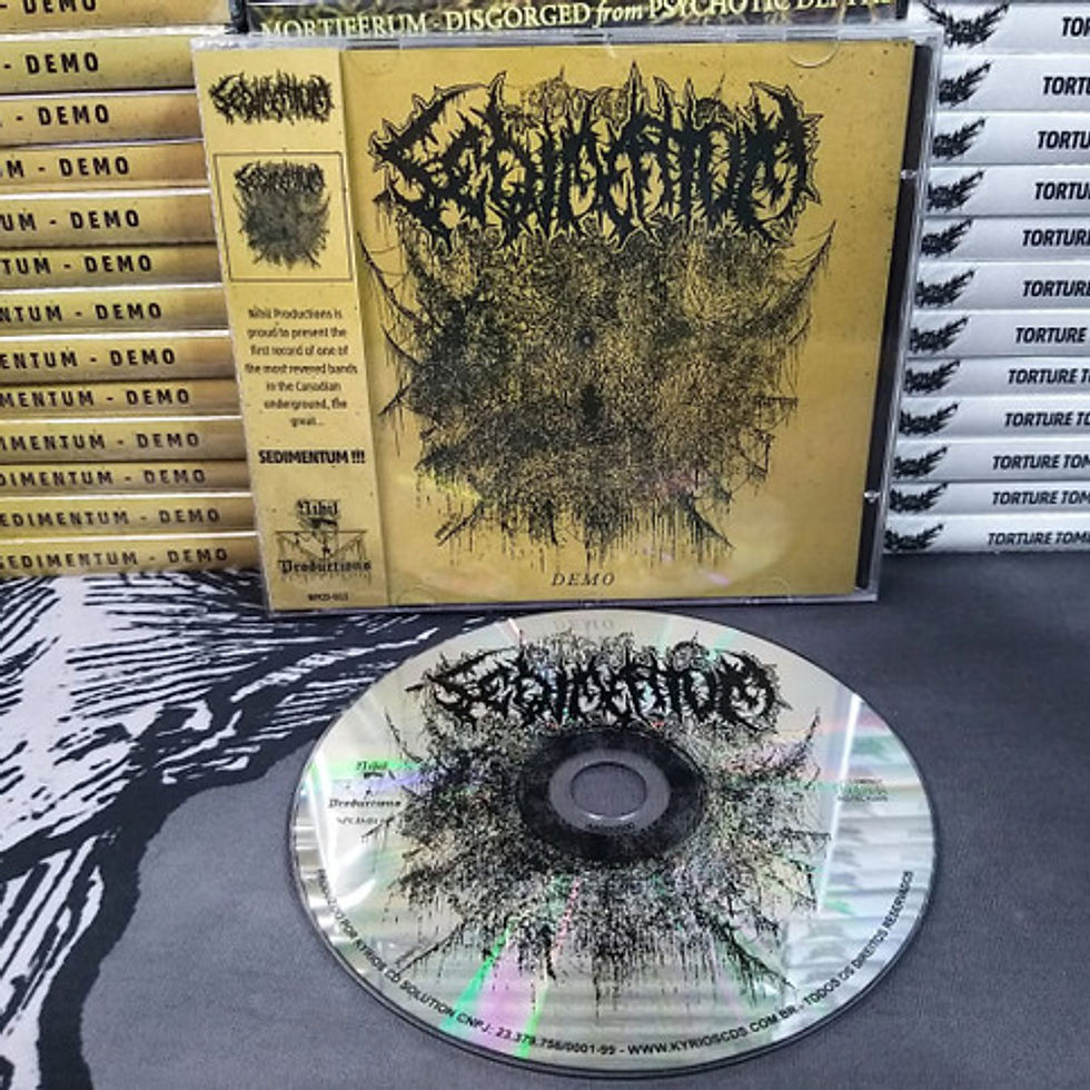 Thumbnail: SEDIMENTUM - Demo (CD) Jewel Case w/OBI Strip