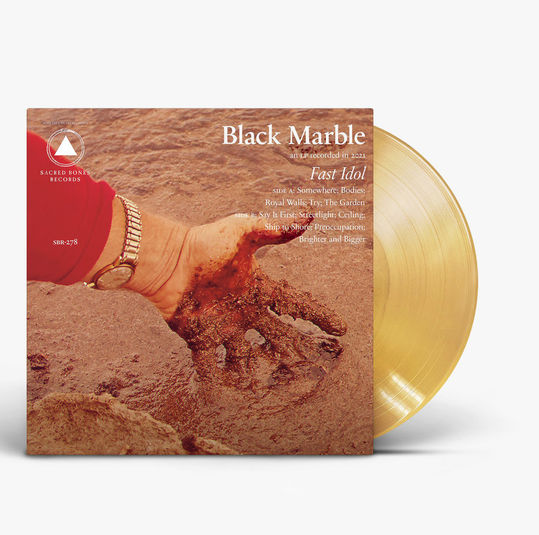 Thumbnail: Black Marble - Fast Idol LP (Gold Nugget Coloured Vinyl)