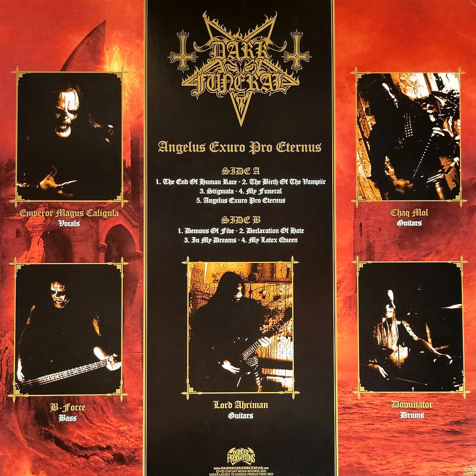 Thumbnail: DARK FUNERAL – Angelus Exuro Pro Eternus LP