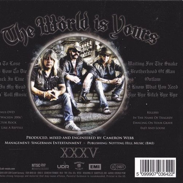 Thumbnail: MOTORHEAD – The Wörld Is Yours (CD + DVD) Digipak