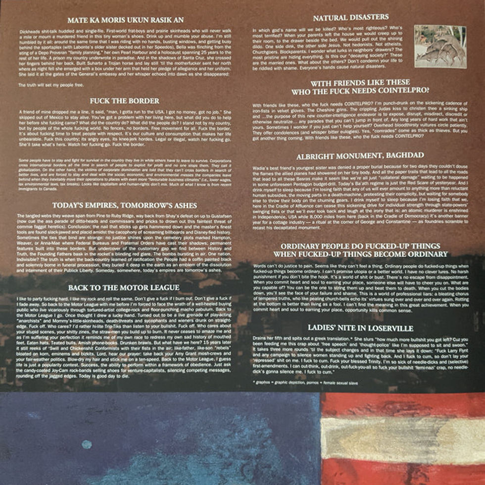 Thumbnail: PROPAGANDHI – Today's Empires, Tomorrow's Ashes (Remixed; Re-issue LP)
