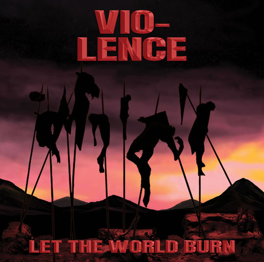 VIO-LENCE – Let The World Burn (LP) Orange/Red Marbled Vinyl