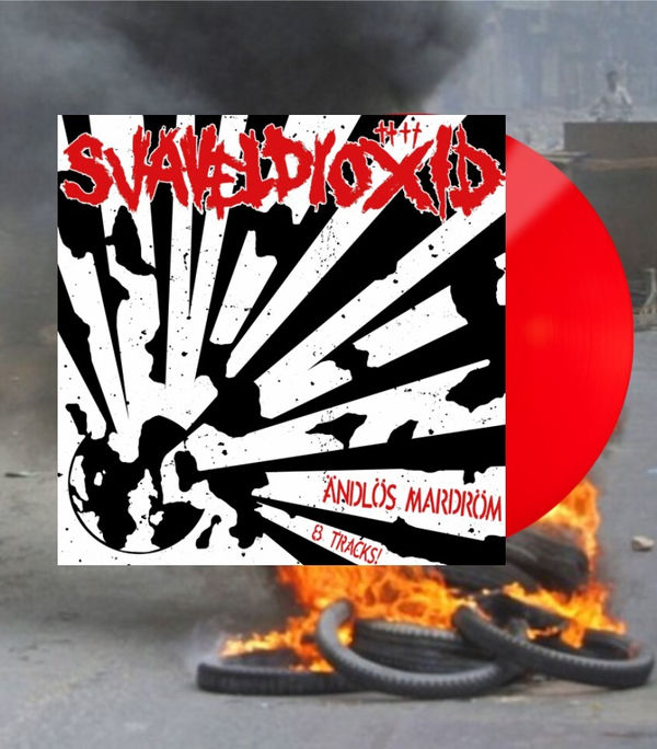 Thumbnail: SVAVELDIOXID – Ändlös Mardröm (Re-press LP) Red Vinyl (White cover)
