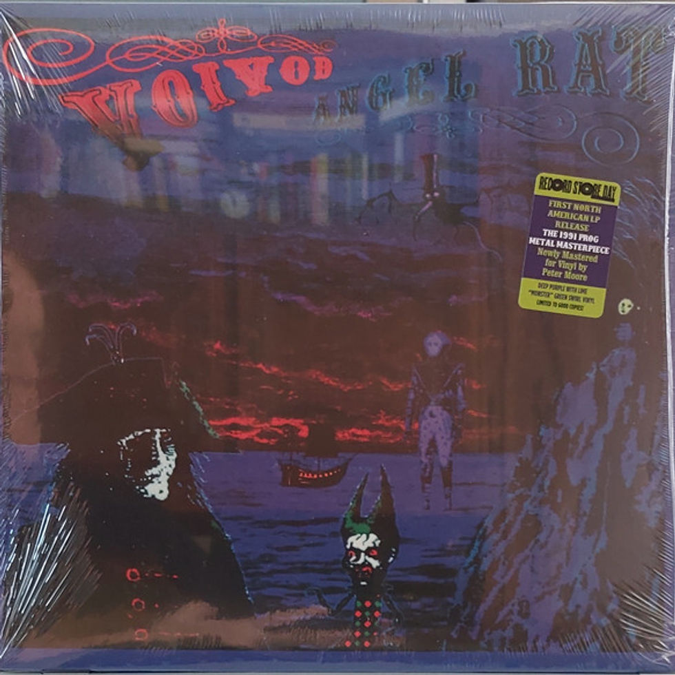 Thumbnail: VOIVOD - Angel Rat (LP) (2022 RSD Version) Deep Purple w/Lime Green Swirl Vinyl