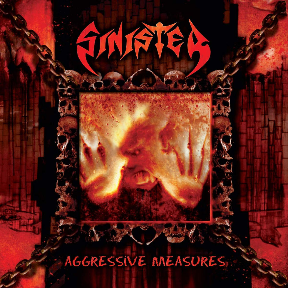 Thumbnail: SINISTER – Aggressive Measures (LP) Limited Black Vinyl