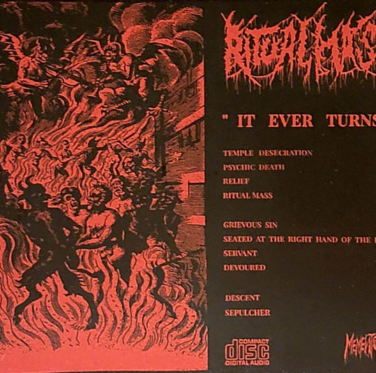 Thumbnail: RITUAL MASS - It Ever Turns (CD) Jewel Case