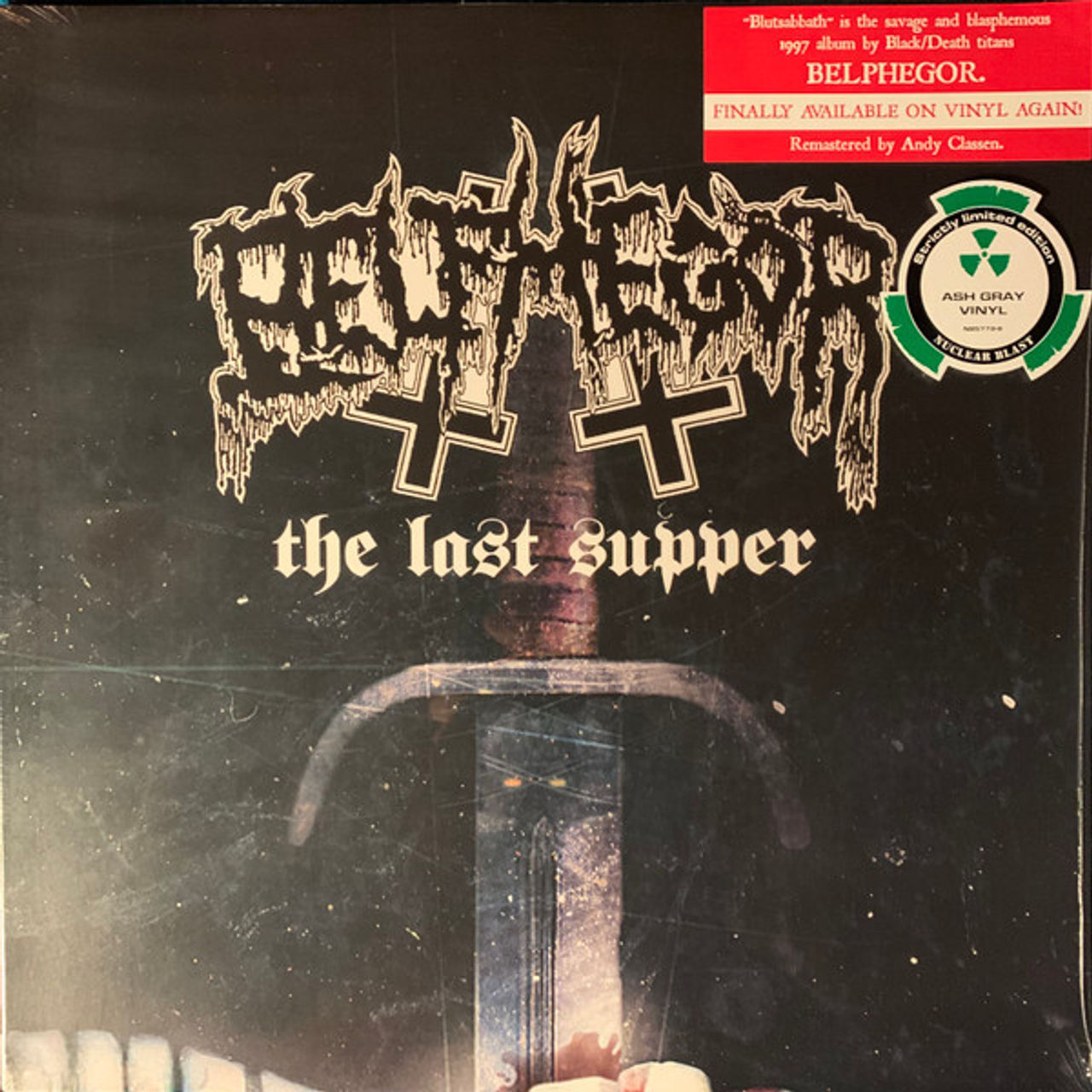 BELPHEGOR - The Last Supper LP (Re-Issue) Ash Gray Vinyl