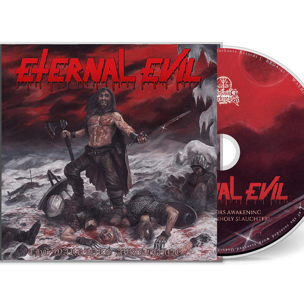 Thumbnail: ETERNAL EVIL – The Warriors Awakening Brings The Unholy Slaughter (CD)