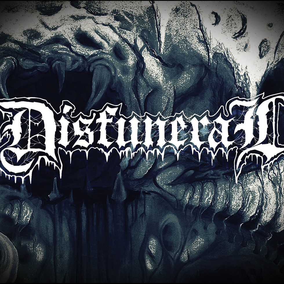 Thumbnail: DISFUNERAL - Blood Red Tentacle LP (Blue/Red "Galaxy" Vinyl)