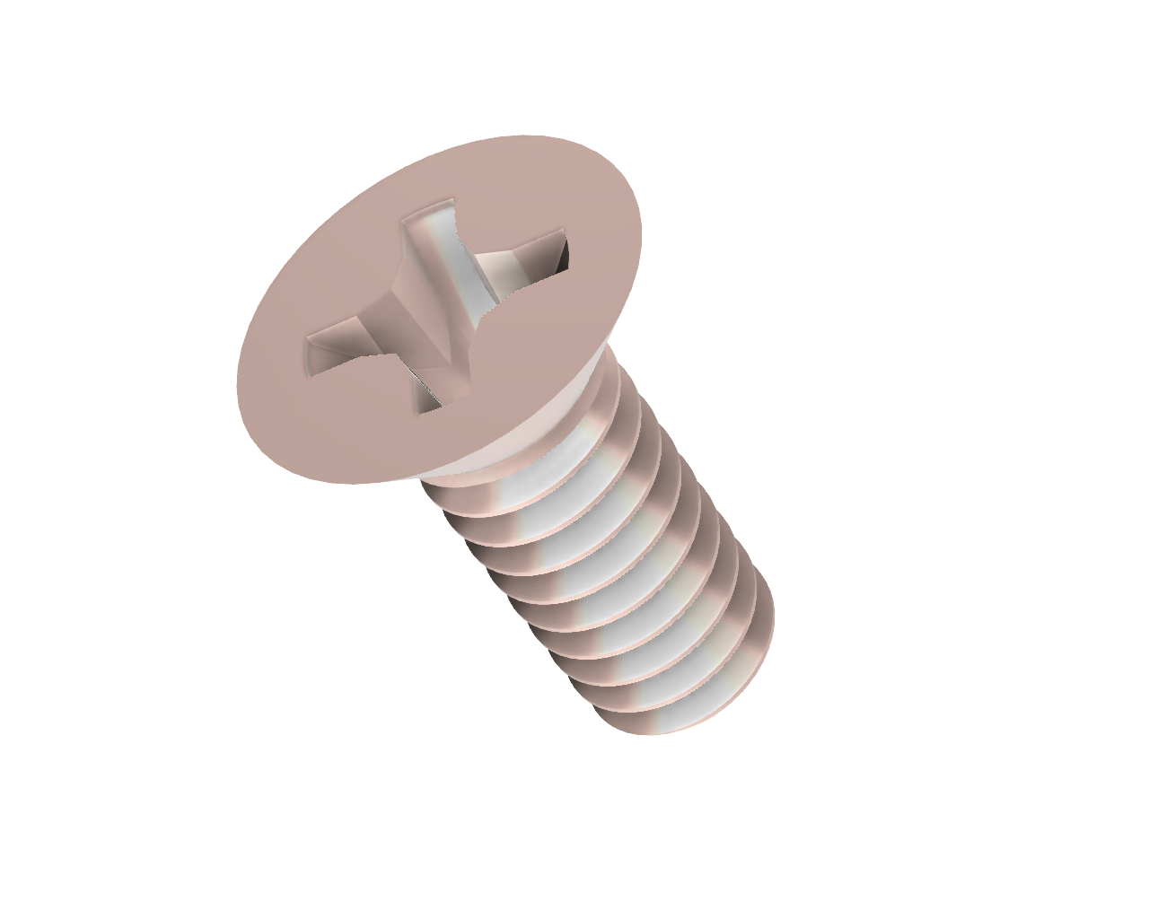 Phillips countersunk head