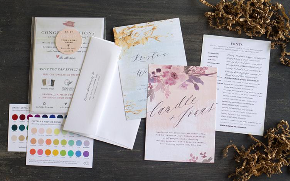 Your invitations give guests a sneak preview into the big event, so choose a design that reflects the look and feel of your wedding.