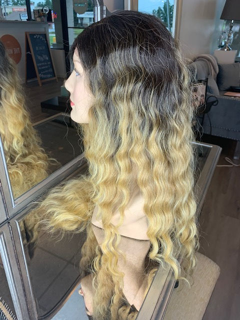 Thumbnail: OMBRE Lace front Wig Color 2/27/613