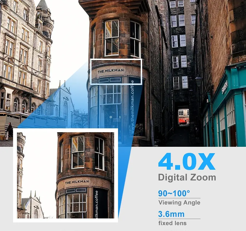 Miniatura: 8MP Wireless Security Survillance PTZ Camera Wifi IP Outdoor 4X Zoom Cameras AI 