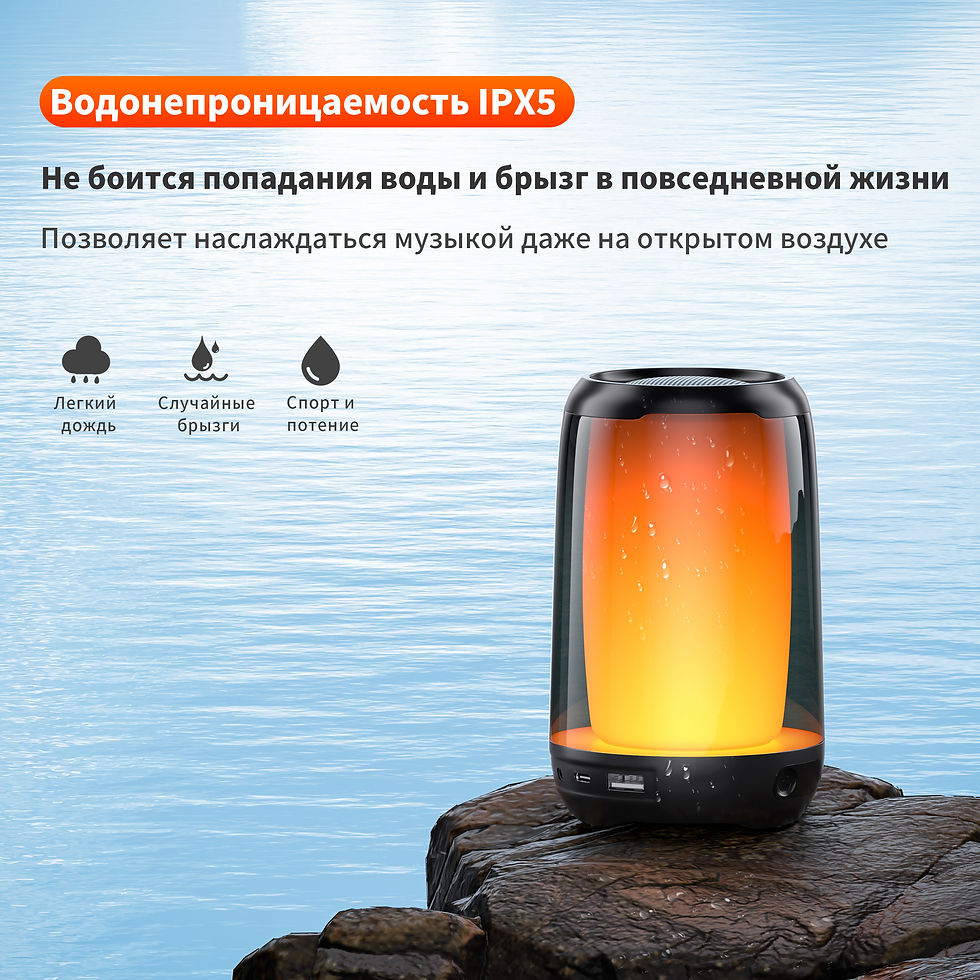 Thumbnail: Bluetooth Speaker with Hi-Res 5W Audio Wireless HiFi Portable Speaker IPX5 Water