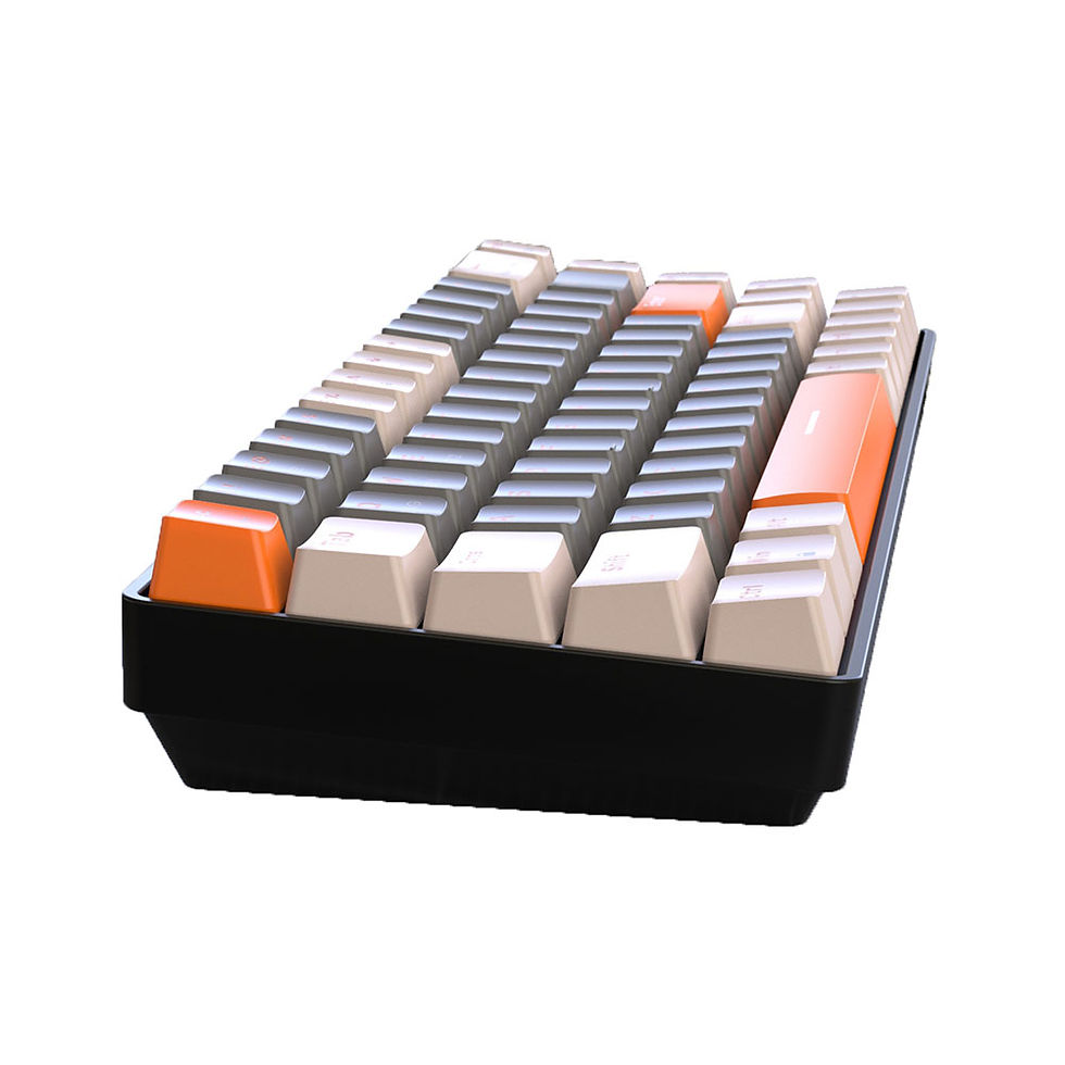 Miniatura: Bluetooth-Compatible 5.0 Gamer Keyboard Dual-mode Gaming Keyboard Wireless Ergon