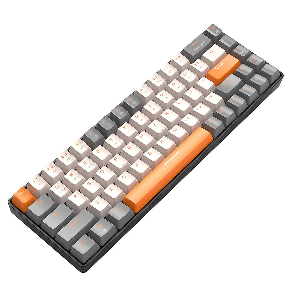 Miniatura: Bluetooth-Compatible 5.0 Gamer Keyboard Dual-mode Gaming Keyboard Wireless Ergon