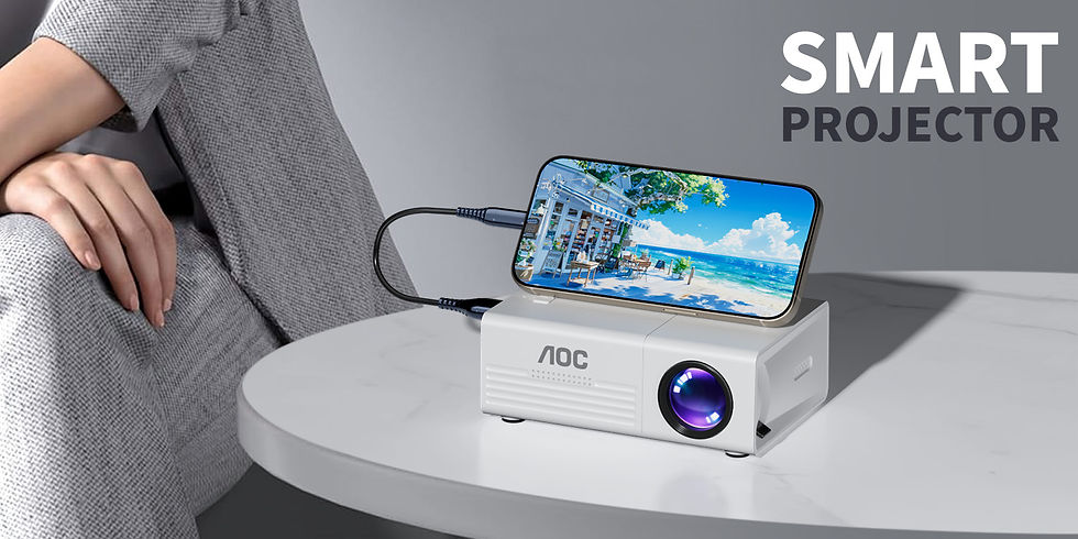 Miniatura: Mini Portable  800 Lumens HD Projector Supports HDMI, USB ,SD Connection Uses Hi
