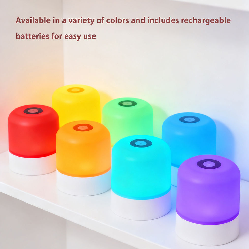 Miniatura: LED Night Light Dimmable Rechargeable/Plug-in Desktop Bedroom Bedside Lighting D