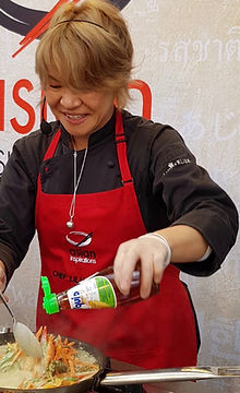 Lillie cooking
