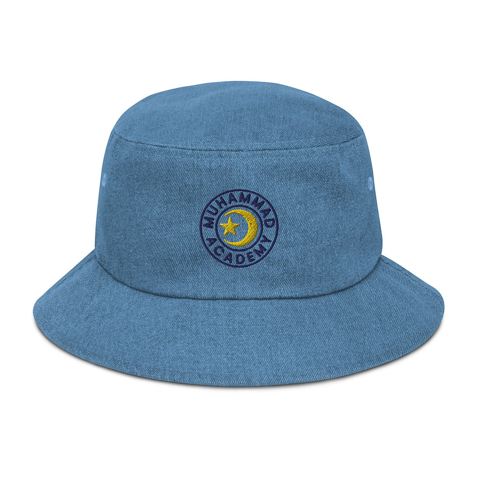 Logo Denim Bucket Hat