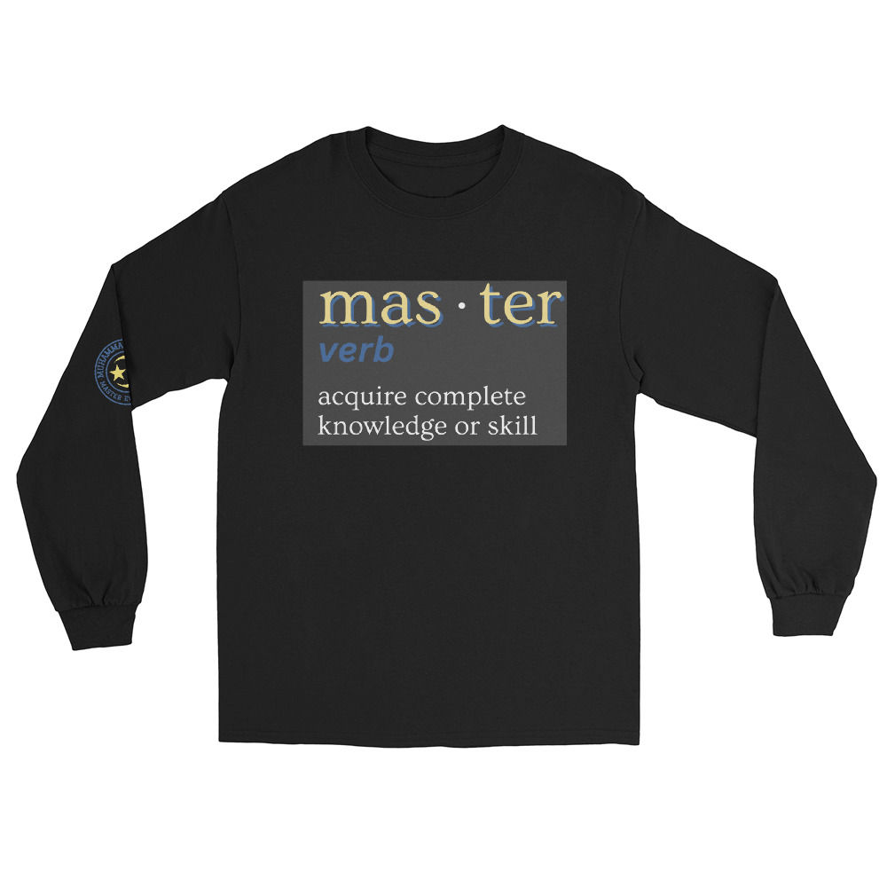 Definition Tee Long Sleeve- black