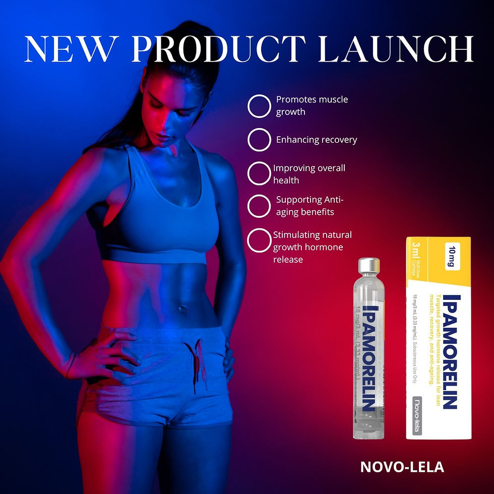 Novo-lela Ipamorelin vial 10mg