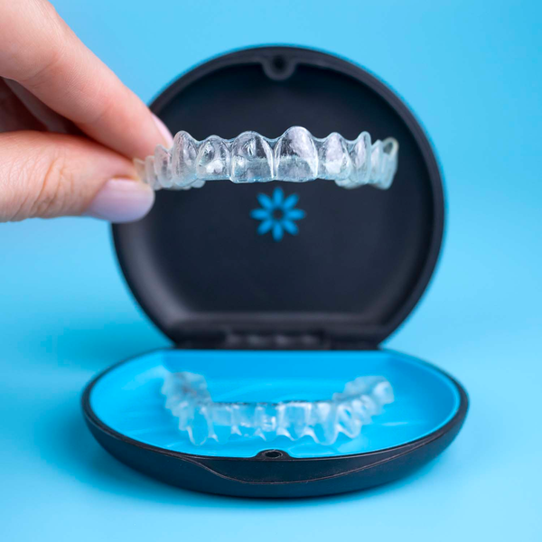 Invisialign aligners provided by our clinic