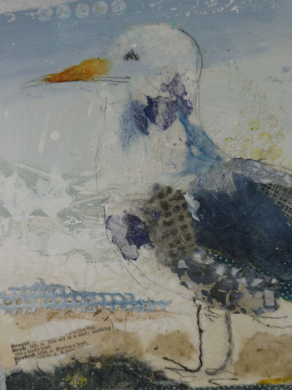 Thumbnail: Seagull in the Mist
