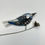 Thumbnail: Blue Felt Bird Brooch 18