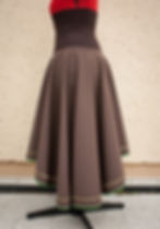 Softshell Melange braun