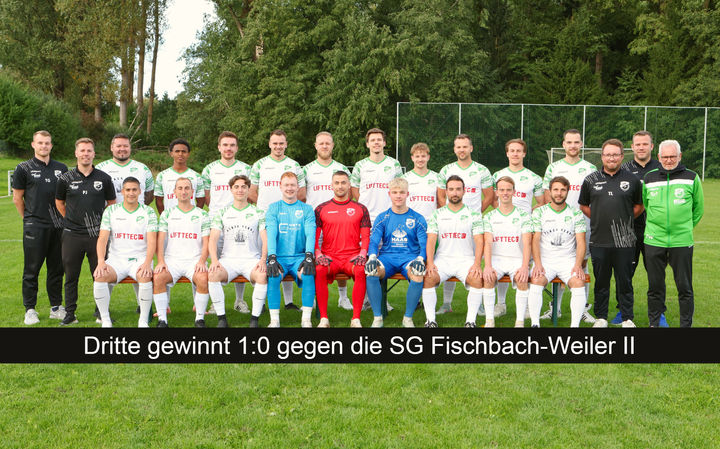 Dritte gewinnt 1:0 gegen die SG Fischbach-Weiler II