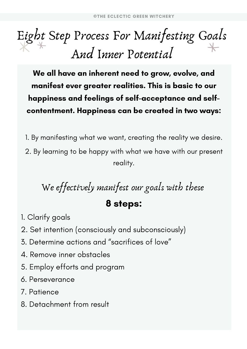 Thumbnail: 8 Step Process Worksheet