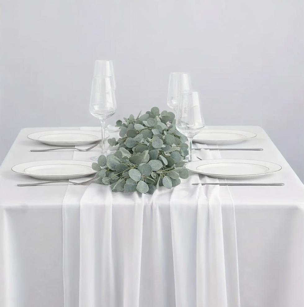 Tischläufer Chiffon