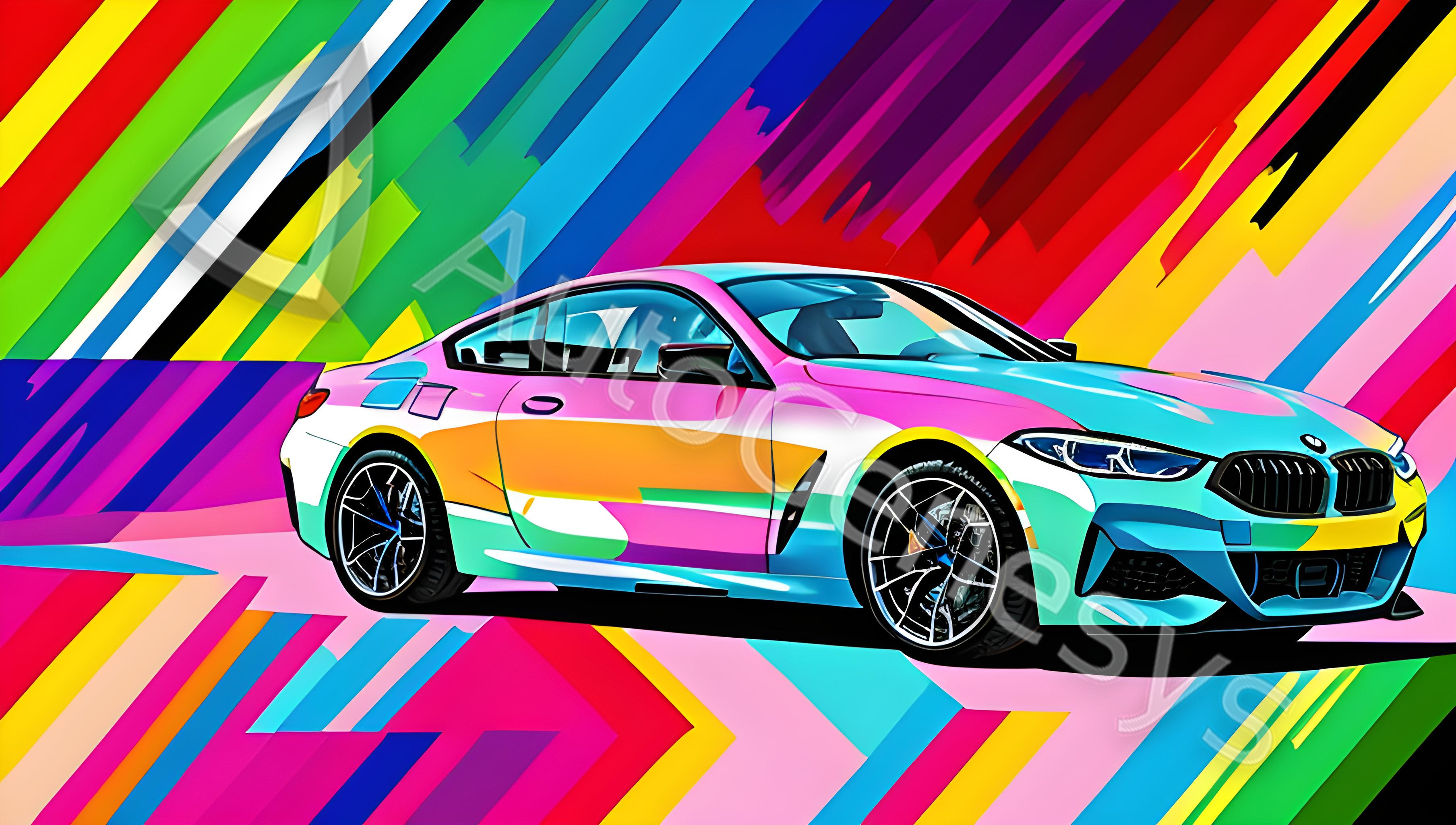 Car Culture Pop Art 001